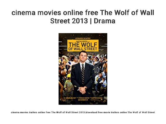 wolf of wall street gomovies